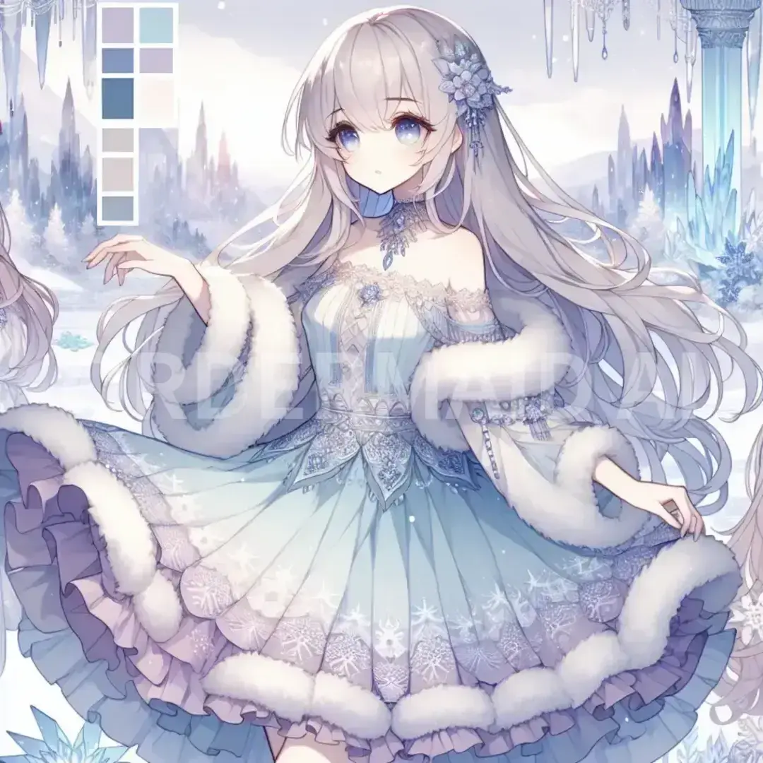 淡くて美しいキャラクターイラスト - どんなイラストを生成したい？: まんこ - AI画像 クラウドワークスAI