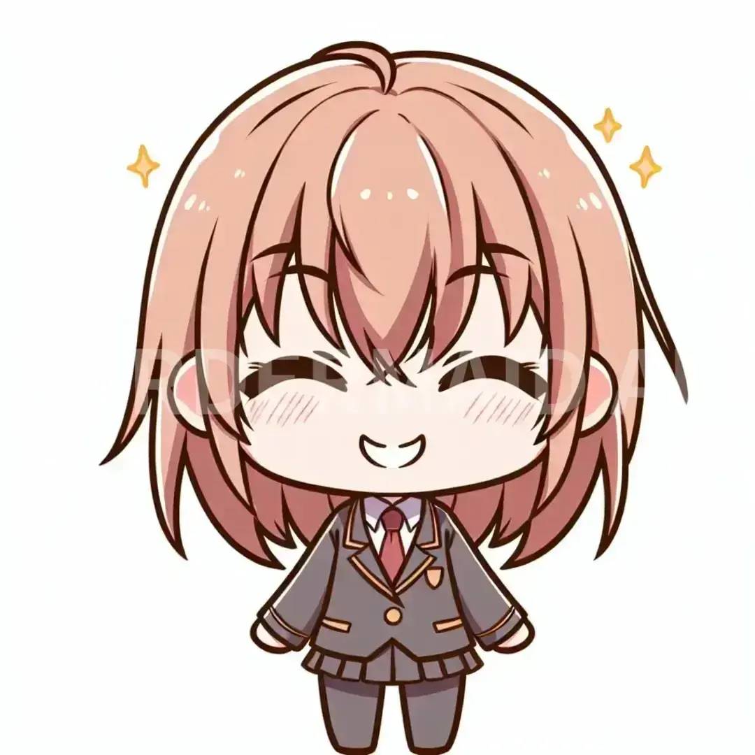 ちびキャラLINEスタンプメーカー - どんなイラストを生成したい？: ずんだもん / 表情を選択してください。: 笑顔 - 幸せや友好的な感情を示す。 - AI画像 クラウドワークスAI