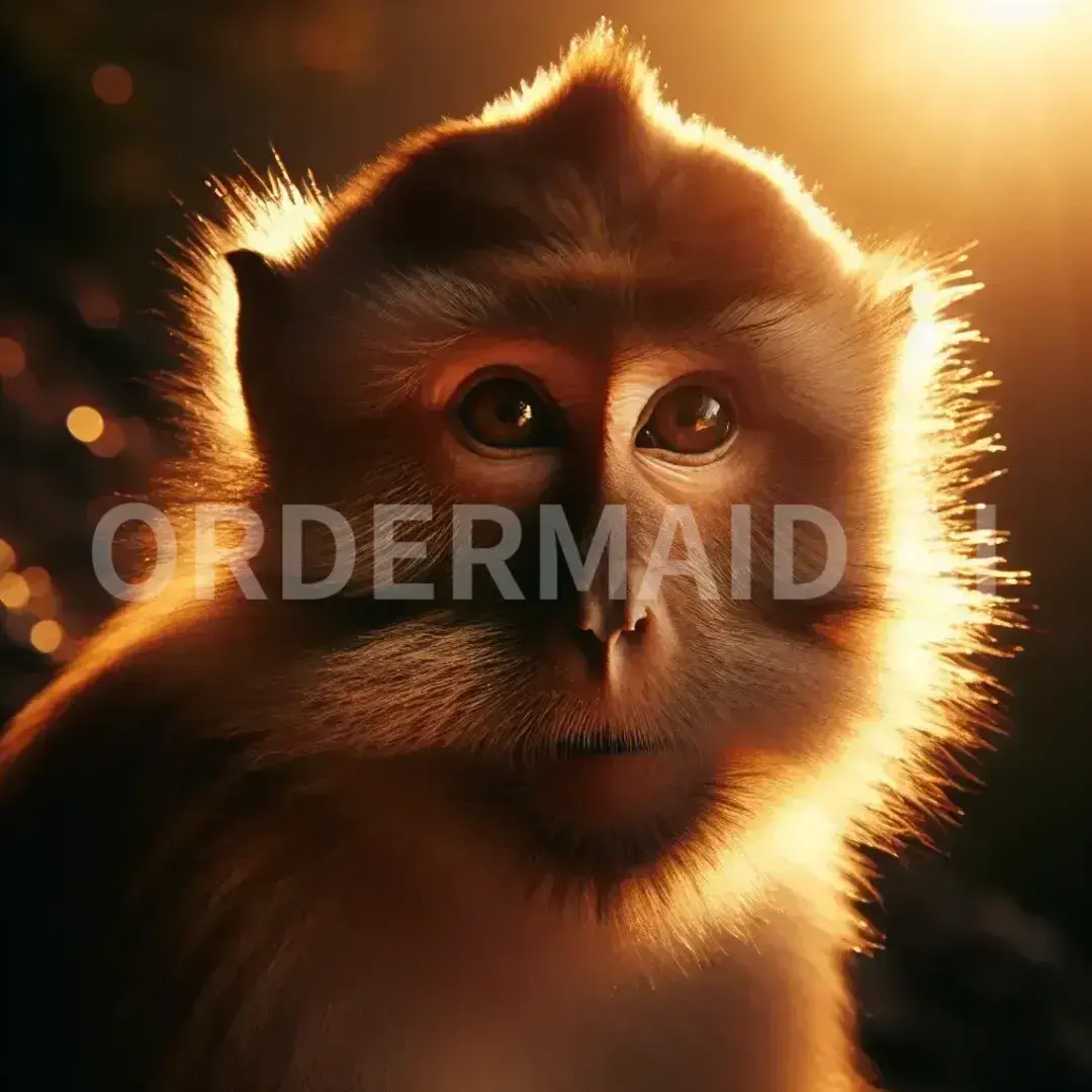 ナショナル・ジオグラフィック - どんな動物を生成したい？: 猿 - AI画像 クラウドワークスAI