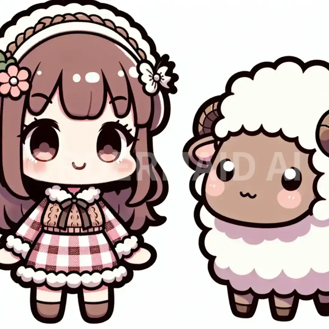 ちびキャラ - どんなちびキャラを生成したい？: ひつじキャラ
可愛い女の子
子供が好きそうなキャラ - AI画像 クラウドワークスAI
