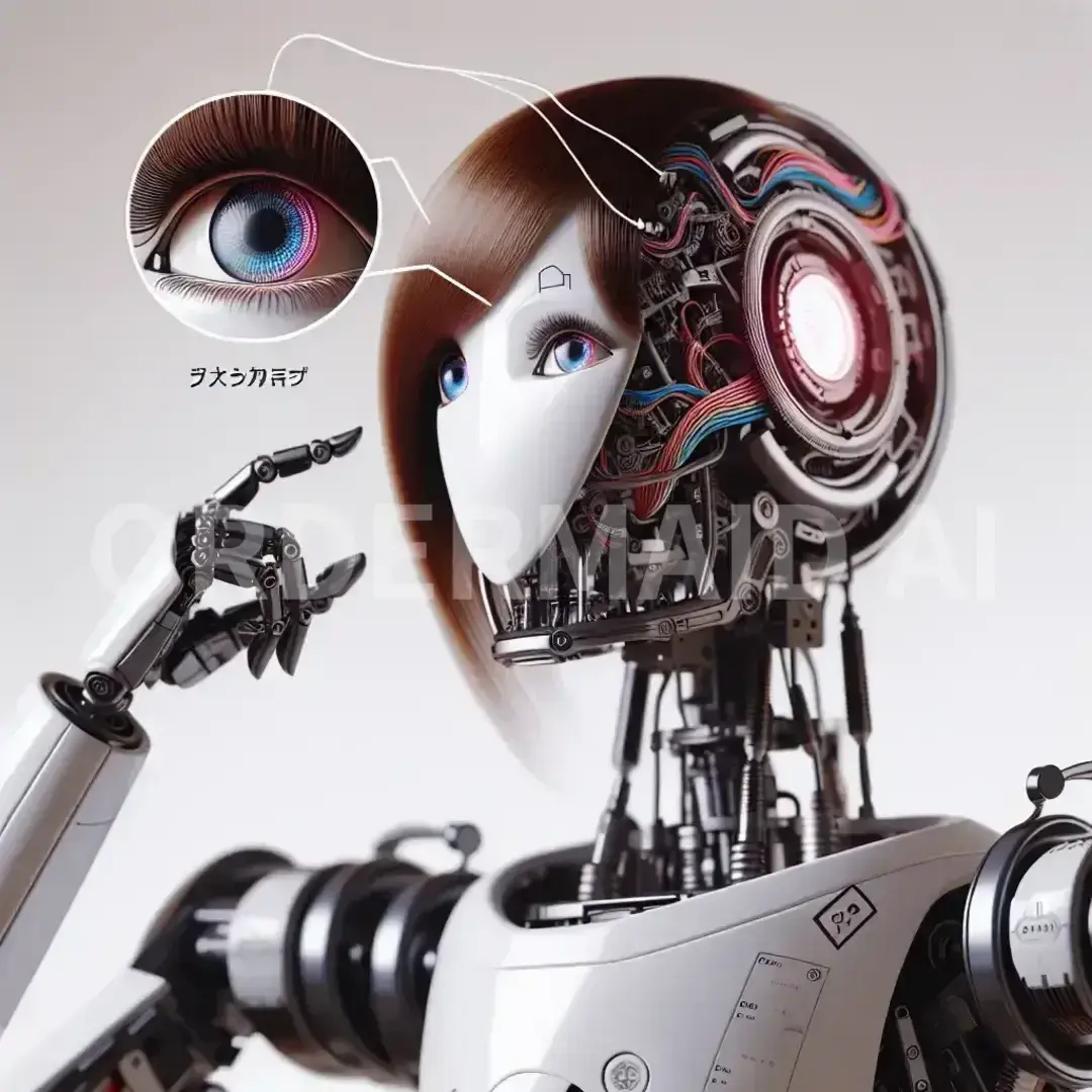 ロボットメーカー - どんなロボットを生成したい？: アヘ顔 女子 - AI画像 クラウドワークスAI