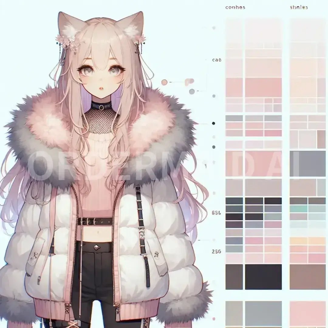 Vtuberの立ち絵メーカー - どんなイラストを生成したい？: ローゼマイン - AI画像 クラウドワークスAI