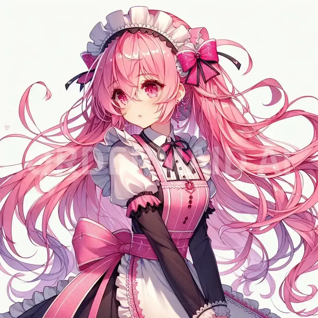 オリジナルキャラクター 絵画 ピンク Fuji | 着替えもピンク (*ﾟ▽ﾟ)ﾉﾃﾞｽ #ピンクせいじん #イラスト