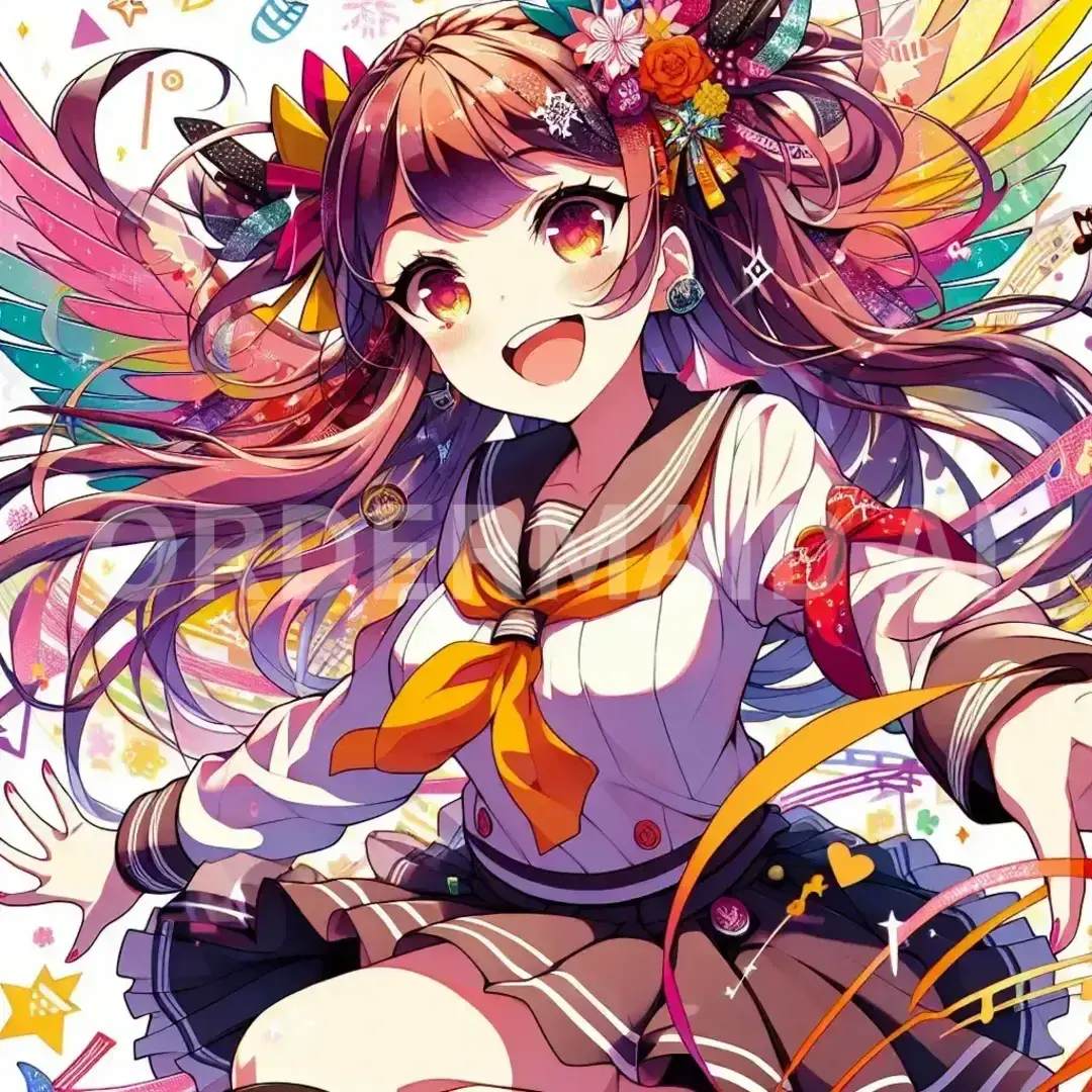AI〇〇娘メーカー - どんな〇〇娘を生成したい？: アヘ顔 - AI画像 クラウドワークスAI